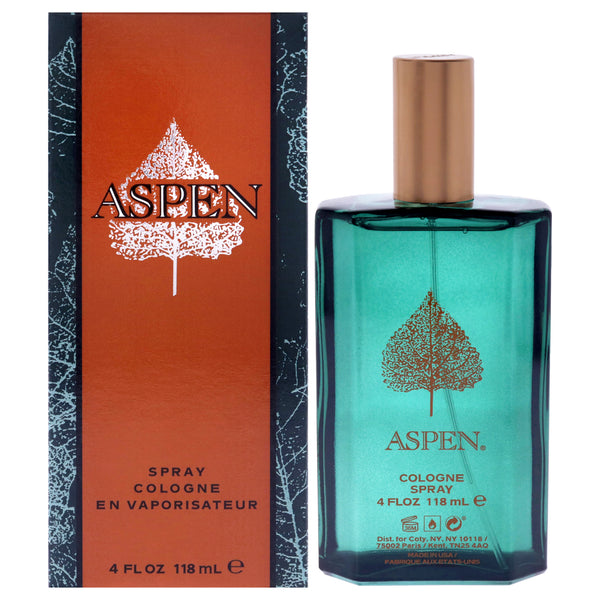 Coty Aspen by Coty for Men - 4 oz EDC Spray