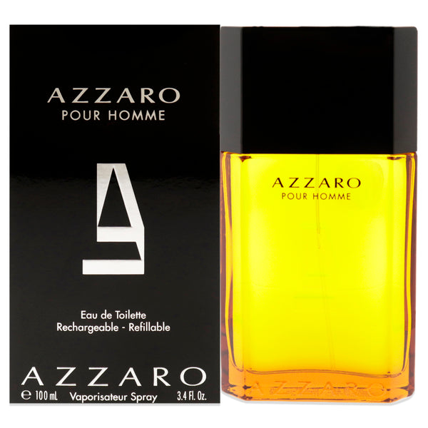 Azzaro Azzaro by Azzaro for Men - 3.4 oz EDT Spray (Refillable)