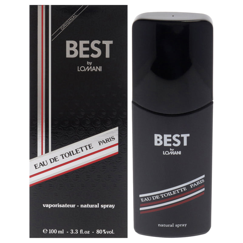 Lomani Best by Lomani for Men - 3.3 oz EDT Spray