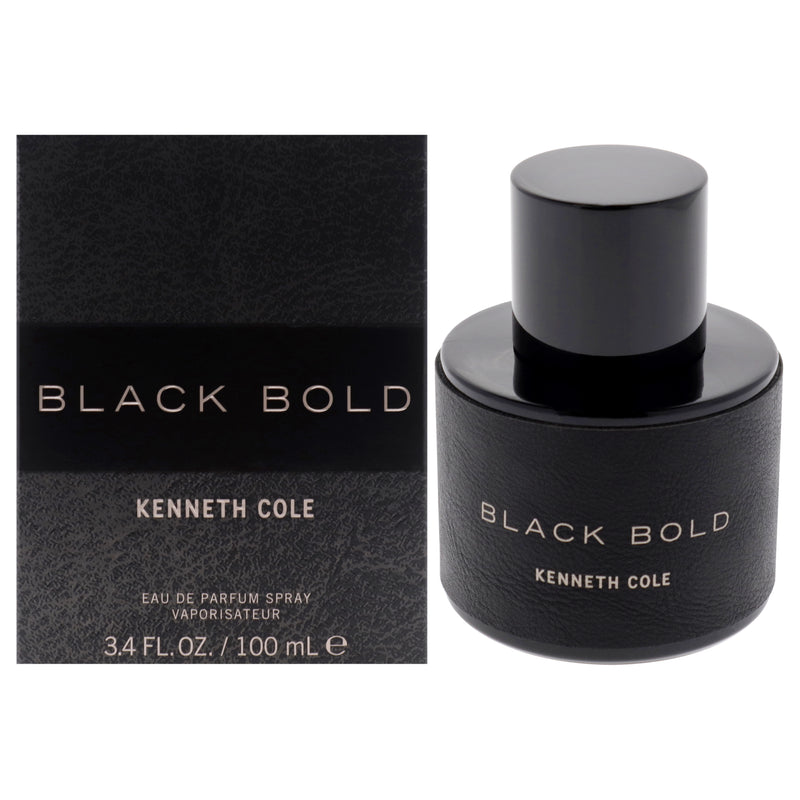 Kenneth Cole Black Bold by Kenneth Cole for Men - 3.4 oz EDP Spray