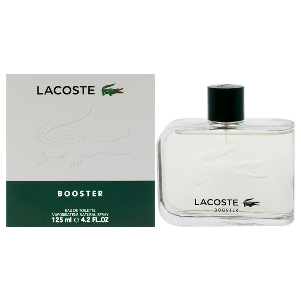 Lacoste Booster by Lacoste for Men - 4.2 oz EDT Spray