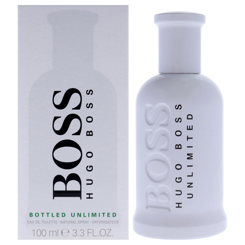Hugo Boss Boss Bottled Unlimited by Hugo Boss for Men - 3.3 oz EDT Spray