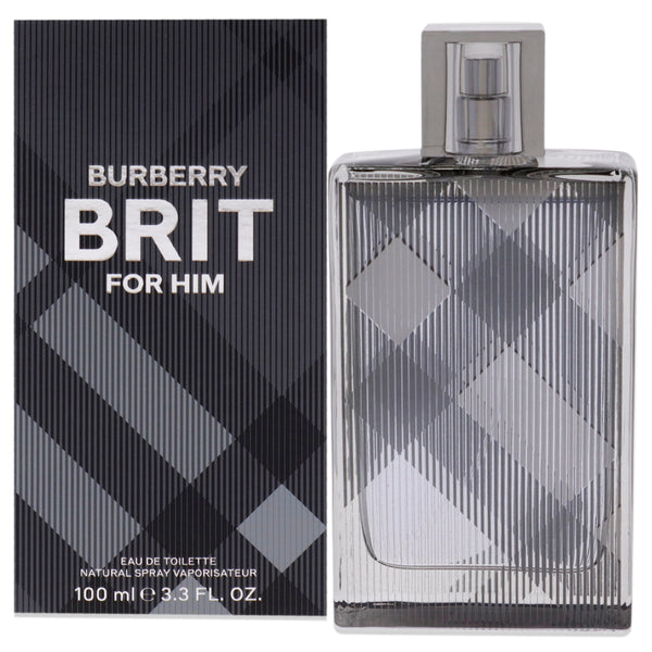 Burberry Burberry Brit by Burberry for Men - 3.3 oz EDT Spray