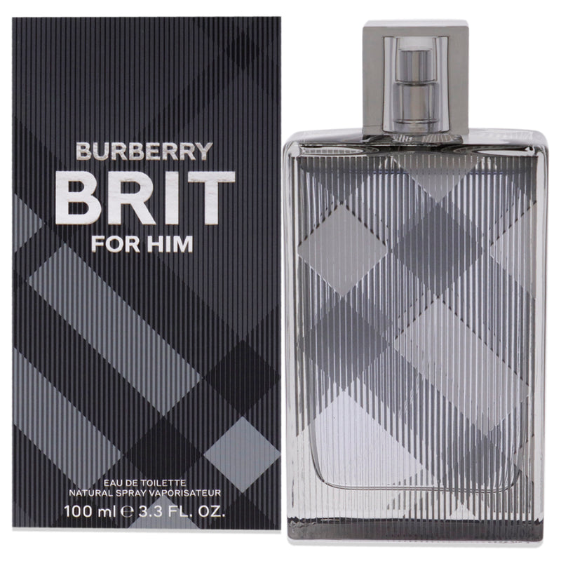 Burberry Burberry Brit by Burberry for Men - 3.3 oz EDT Spray