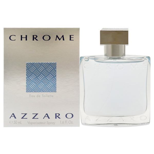 Azzaro Chrome by Azzaro for Men - 1.7 oz EDT Spray
