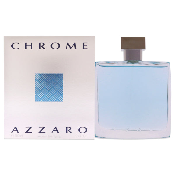 Azzaro Chrome by Azzaro for Men - 3.4 oz EDT Spray