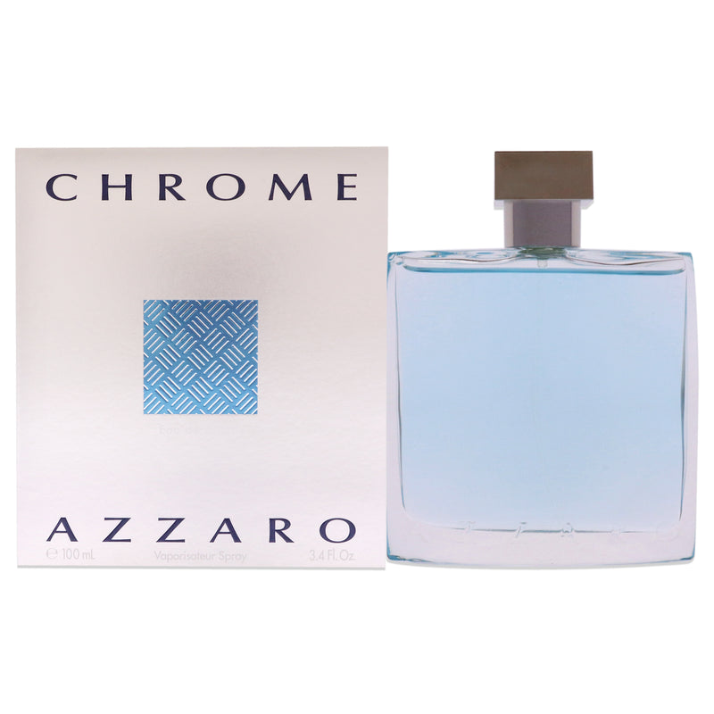 Azzaro Chrome by Azzaro for Men - 3.4 oz EDT Spray