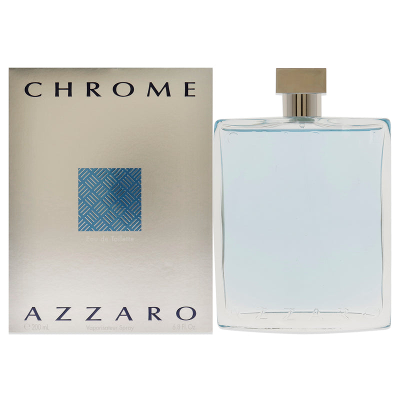 Azzaro Chrome by Azzaro for Men - 6.8 oz EDT Spray