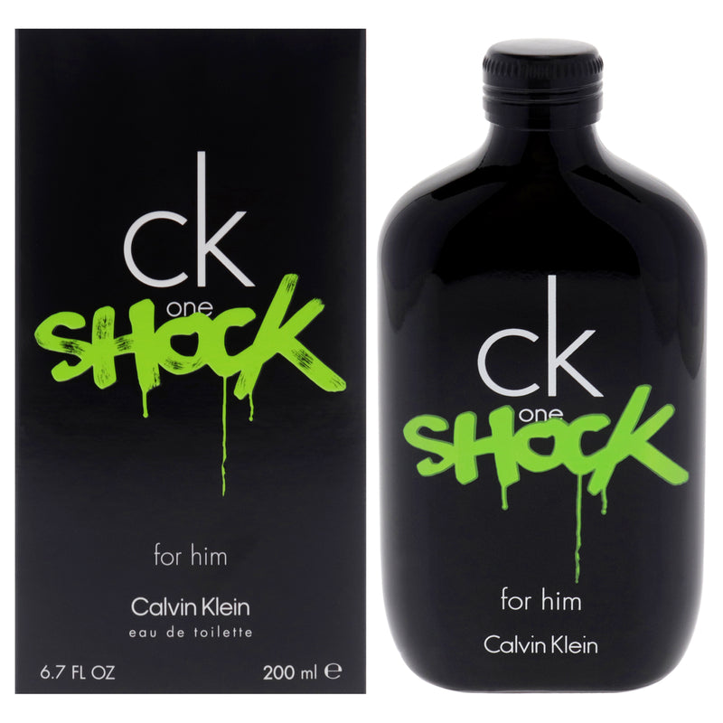 Calvin Klein CK One Shock For Him by Calvin Klein for Men - 6.7 oz EDT Spray