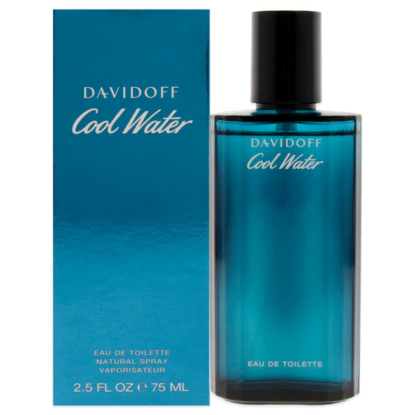Davidoff Cool Water by Davidoff for Men - 2.5 oz EDT Spray