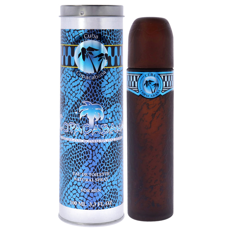 Cuba Cuba Copacabana by Cuba for Men - 3.3 oz EDT Spray
