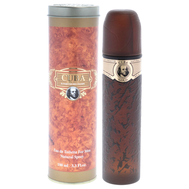 Cuba Cuba Gold by Cuba for Men - 3.3 oz EDT Spray