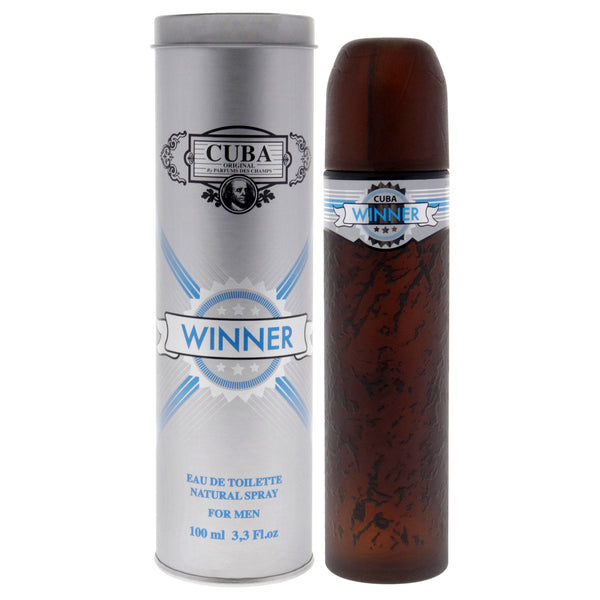 Cuba Cuba Winner by Cuba for Men - 3.3 oz EDT Spray