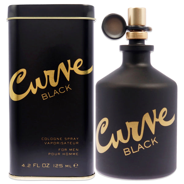 Liz Claiborne Curve Black by Liz Claiborne for Men - 4.2 oz Cologne Spray