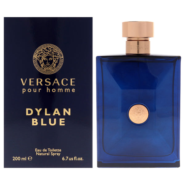 Versace Dylan Blue by Versace for Men - 6.7 oz EDT Spray