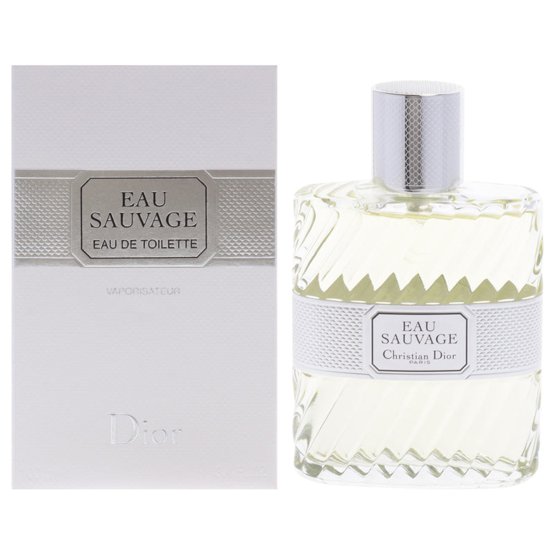 Christian Dior Eau Sauvage by Christian Dior for Men - 3.4 oz EDT Spray
