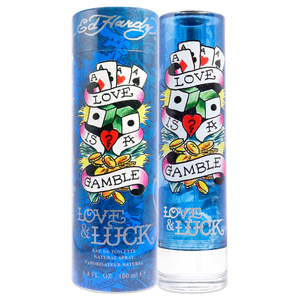 Christian Audigier Ed Hardy Love and Luck by Christian Audigier for Men - 3.4 oz EDT Spray