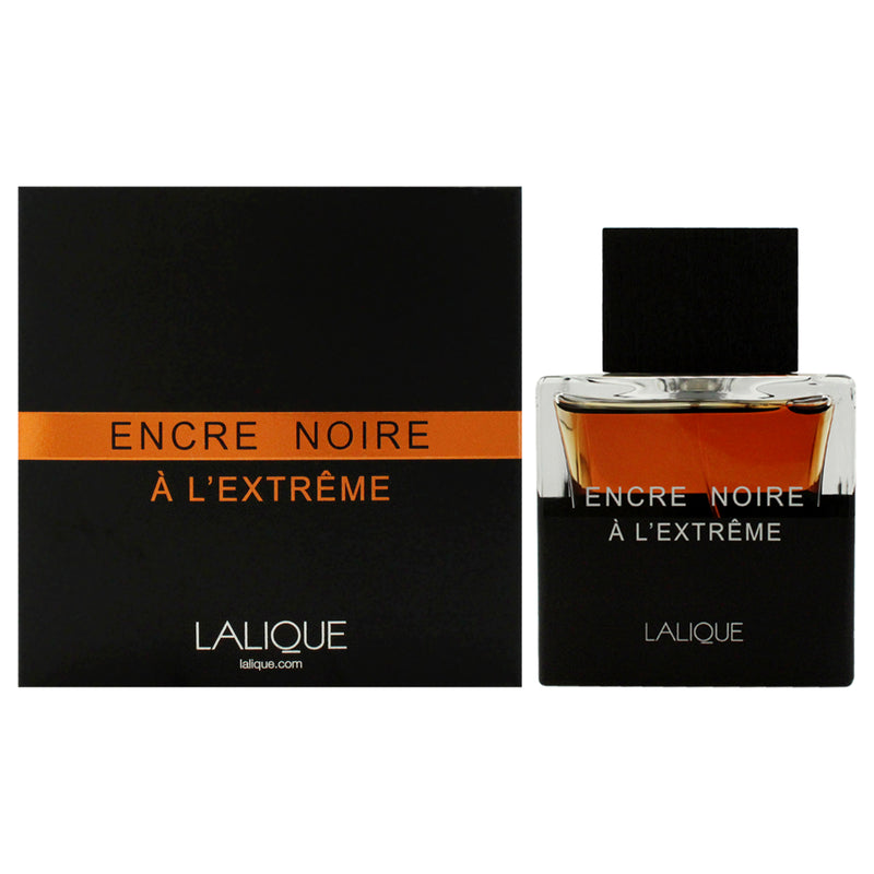 Lalique Encre Noire A LExtreme by Lalique for Men - 3.3 oz EDP Spray