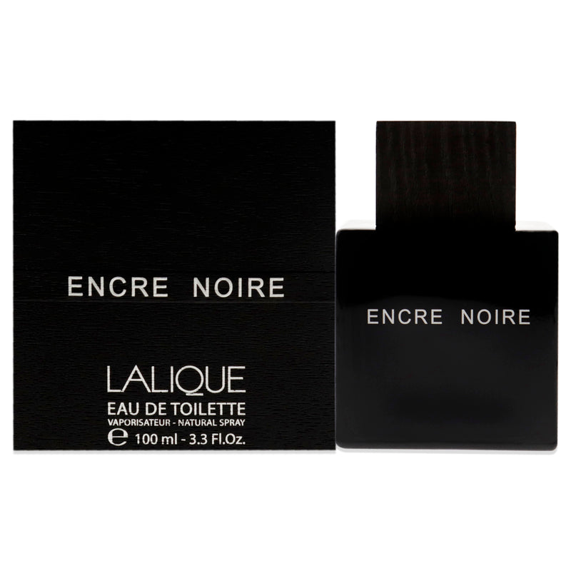 Lalique Encre Noire by Lalique for Men - 3.3 oz EDT Spray