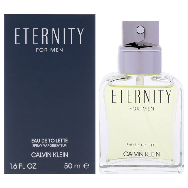 Calvin Klein Eternity by Calvin Klein for Men - 1.6 oz EDT Spray