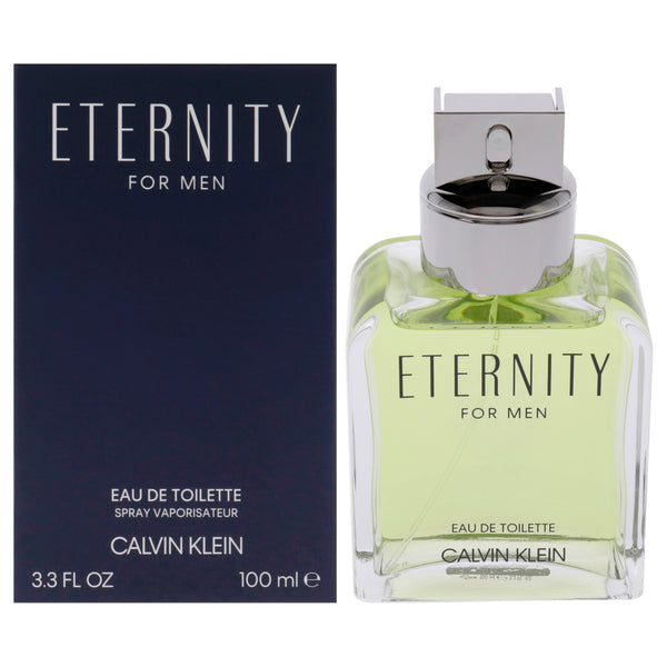 Calvin Klein Eternity by Calvin Klein for Men - 3.3 oz EDT Spray