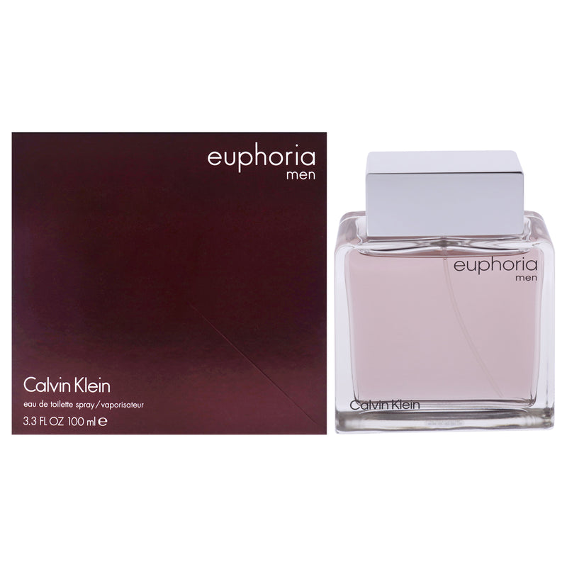 Calvin Klein Euphoria by Calvin Klein for Men - 3.3 oz EDT Spray