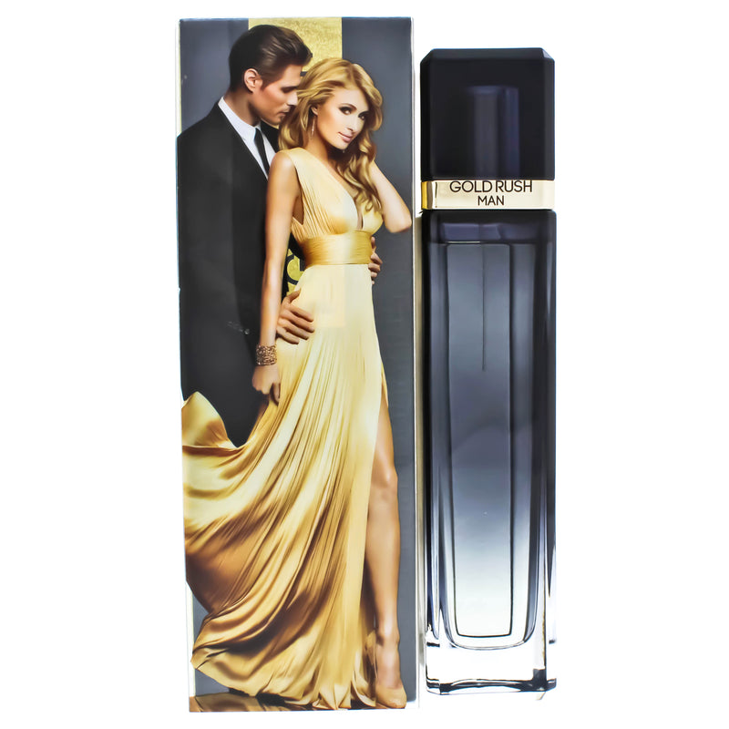 Paris Hilton Gold Rush by Paris Hilton for Men - 3.4 oz EDT Spray