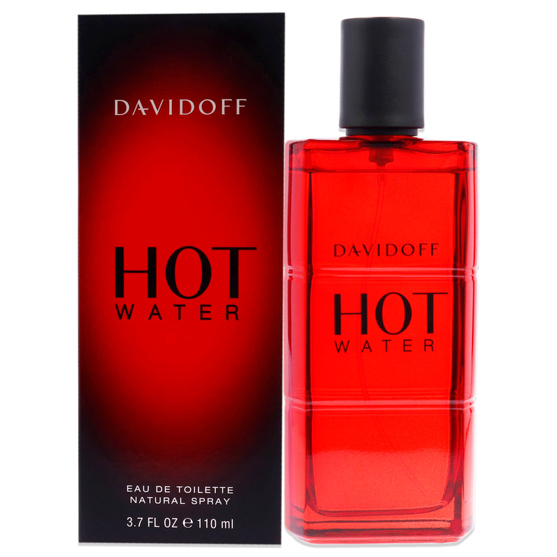 Davidoff Hot Water by Davidoff for Men - 3.7 oz EDT Spray