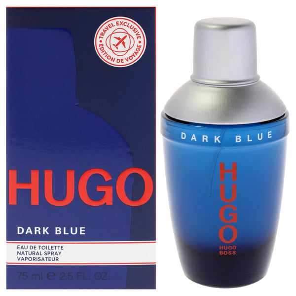 Hugo Boss Hugo Dark Blue by Hugo Boss for Men - 2.5 oz EDT Spray