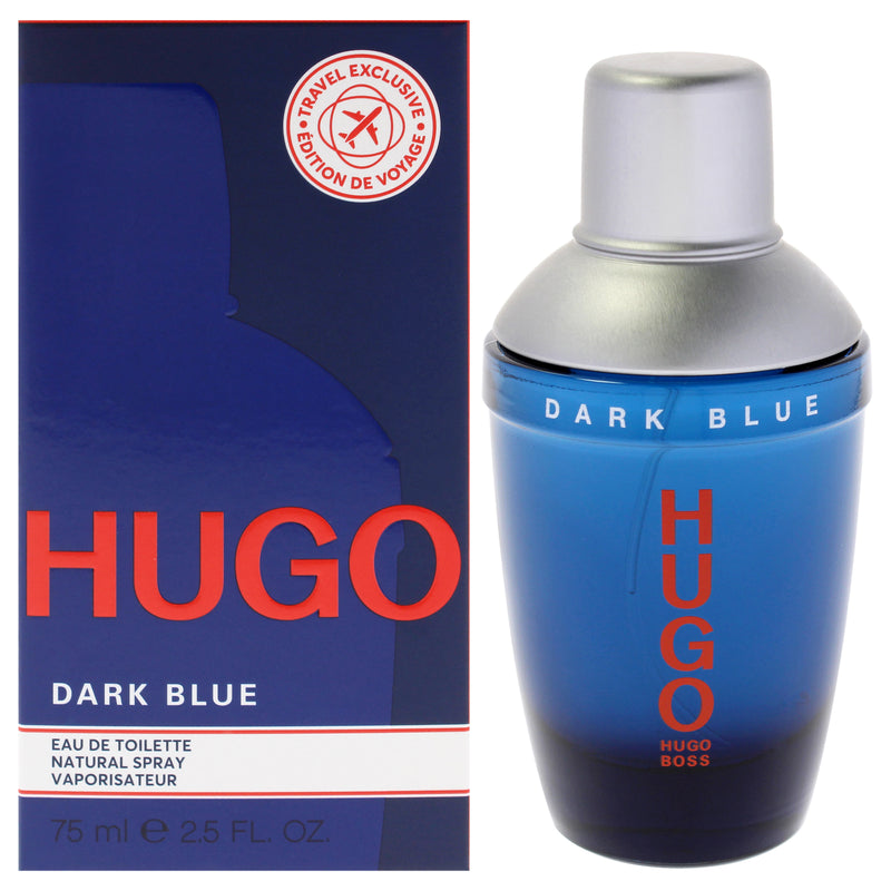 Hugo Boss Hugo Dark Blue by Hugo Boss for Men - 2.5 oz EDT Spray