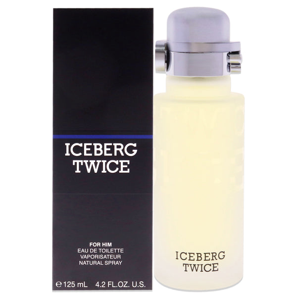 Iceberg Iceberg Twice by Iceberg for Men - 4.2 oz EDT Spray