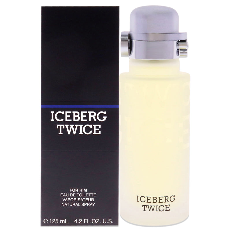 Iceberg Iceberg Twice by Iceberg for Men - 4.2 oz EDT Spray