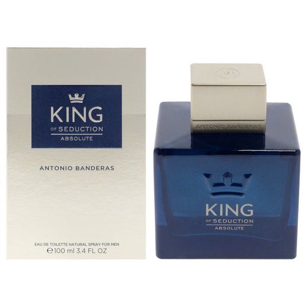 Antonio Banderas King of Seduction Absolute by Antonio Banderas for Men - 3.4 oz EDT Spray
