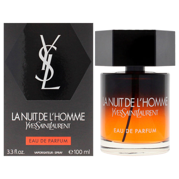 Yves Saint Laurent La Nuit De LHomme by Yves Saint Laurent for Men - 3.3 oz EDP Spray