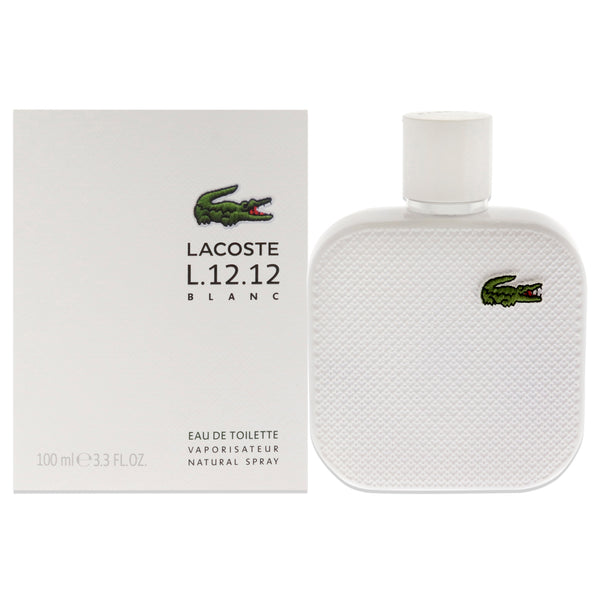Lacoste Lacoste Eau De Lacoste L.12.12 Blanc by Lacoste for Men - 3.3 oz EDT Spray