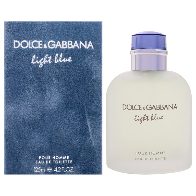 Dolce & Gabbana Light Blue by Dolce and Gabbana for Men - 4.2 oz EDT Spray