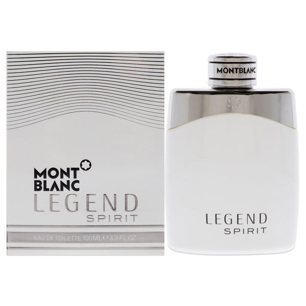 Mont Blanc Legend Spirit by Mont Blanc for Men - 3.3 oz EDT Spray