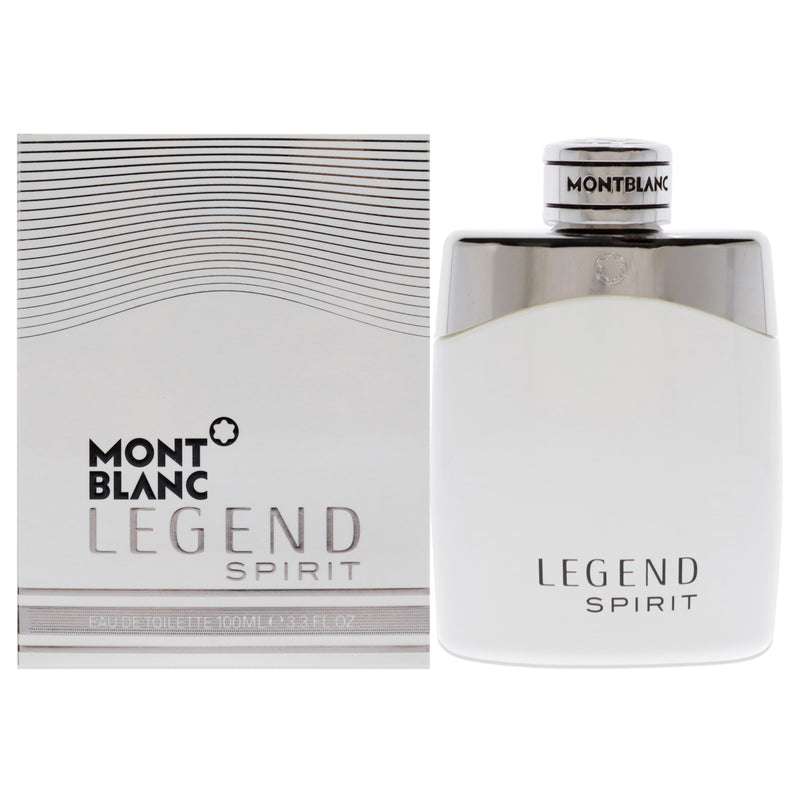 Mont Blanc Legend Spirit by Mont Blanc for Men - 3.3 oz EDT Spray