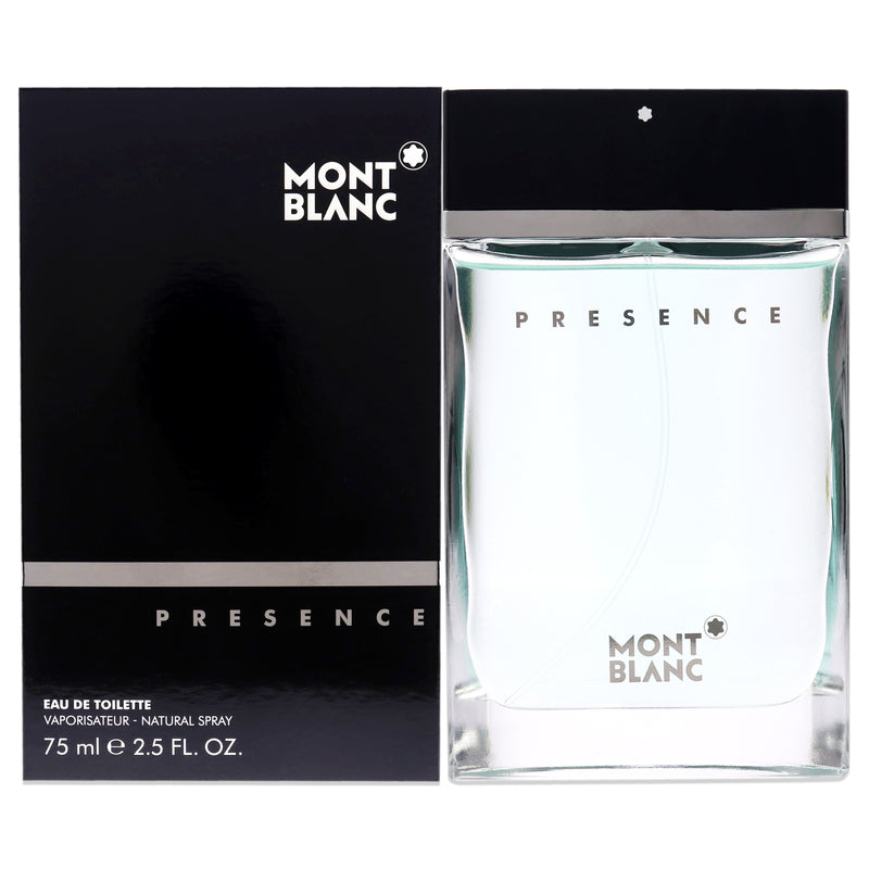 Mont Blanc Mont Blanc Presence by Mont Blanc for Men - 2.5 oz EDT Spray