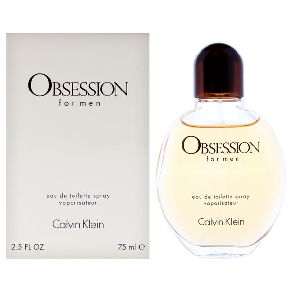 Calvin Klein Obsession by Calvin Klein for Men - 2.5 oz EDT Spray