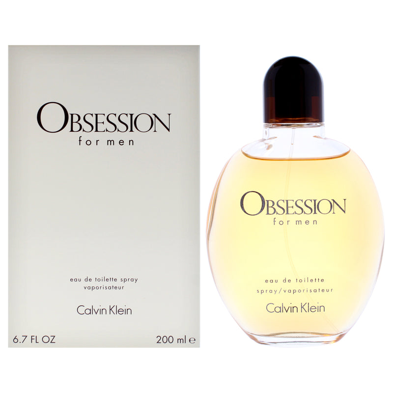 Calvin Klein Obsession by Calvin Klein for Men - 6.7 oz EDT Spray