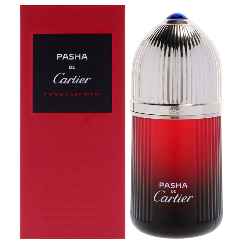 Cartier Pasha De Cartier Edition Noire Sport by Cartier for Men - 3.3 oz EDT Spray