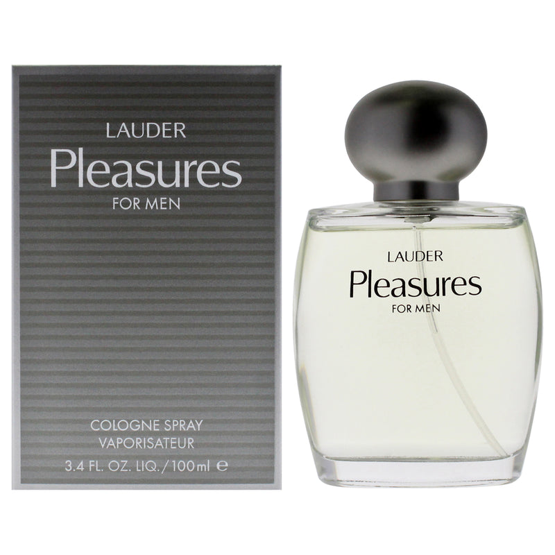 Estee Lauder Pleasures by Estee Lauder for Men - 3.4 oz Cologne Spray