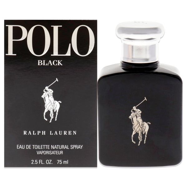 Ralph Lauren Polo Black by Ralph Lauren for Men - 2.5 oz EDT Spray