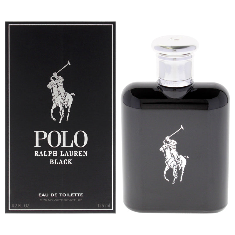 Ralph Lauren Polo Black by Ralph Lauren for Men - 4.2 oz EDT Spray