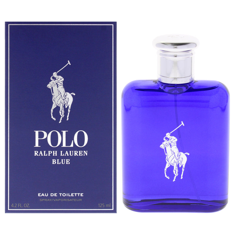 Ralph Lauren Polo Blue by Ralph Lauren for Men - 4.2 oz EDT Spray