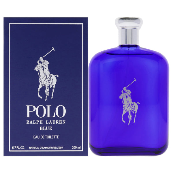 Ralph Lauren Polo Blue by Ralph Lauren for Men - 6.7 oz EDT Spray