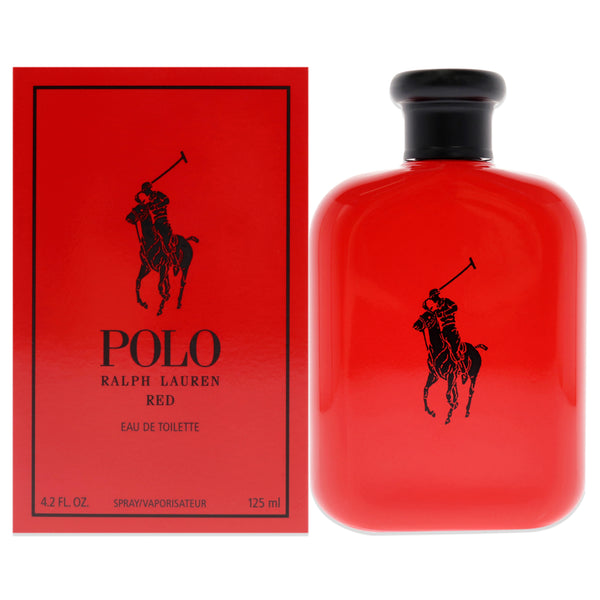 Ralph Lauren Polo Red by Ralph Lauren for Men - 4.2 oz EDT Spray