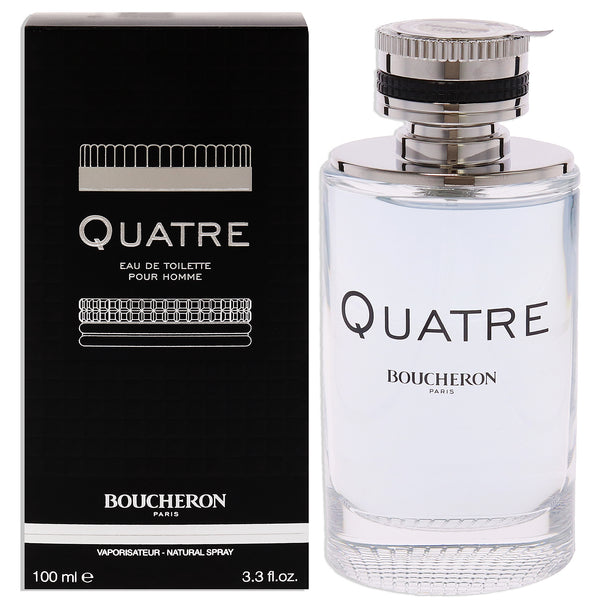 Boucheron Quatre by Boucheron for Men - 3.3 oz EDT Spray