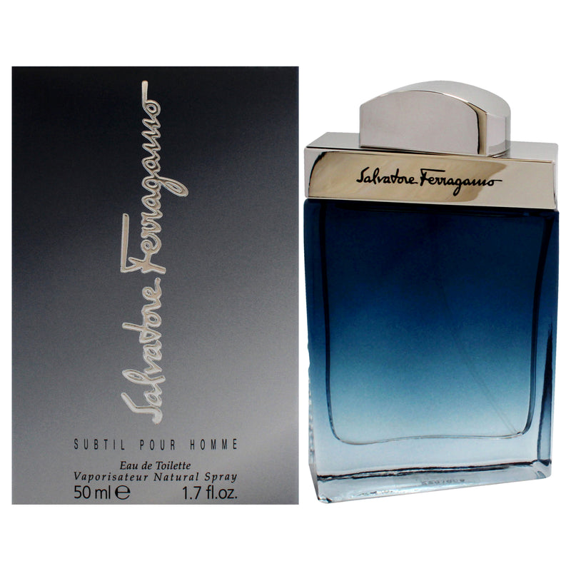 Salvatore Ferragamo Subtil by Salvatore Ferragamo for Men - 1.7 oz EDT Spray